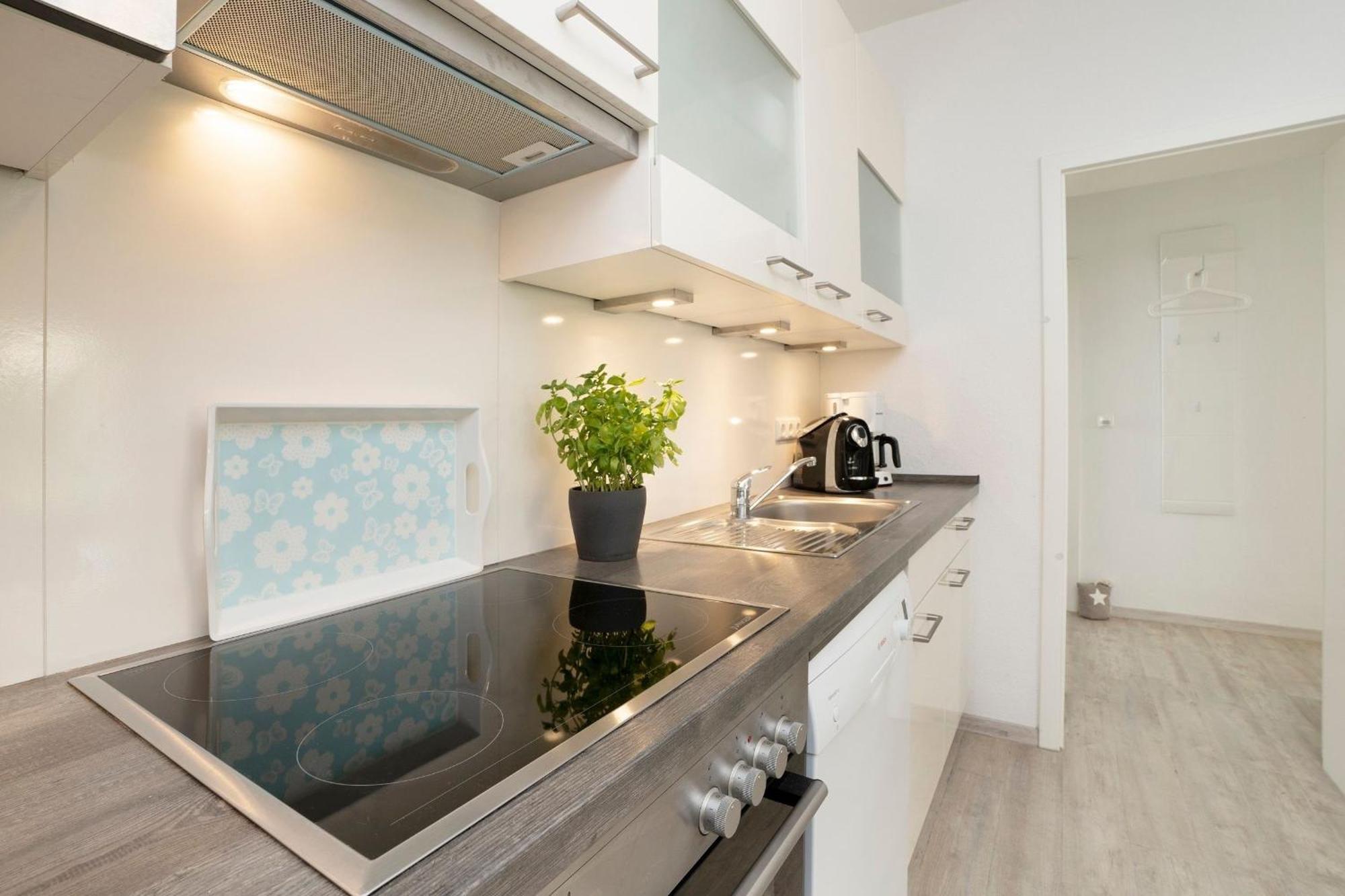 Apartamento Haus Waldfrieden Ferienhaeuschen Waldfrieden Haffkrug Exterior foto