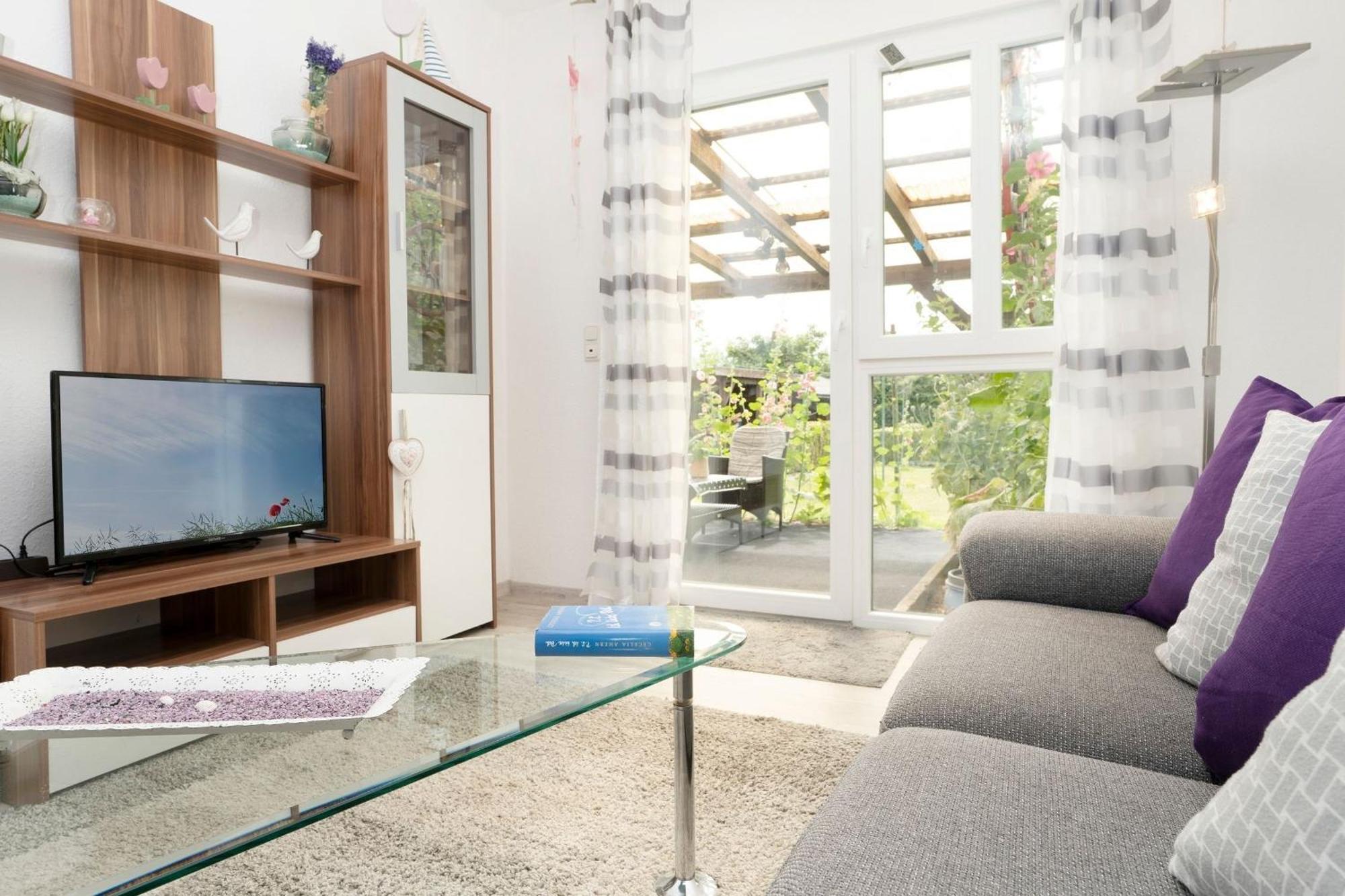 Apartamento Haus Waldfrieden Ferienhaeuschen Waldfrieden Haffkrug Exterior foto