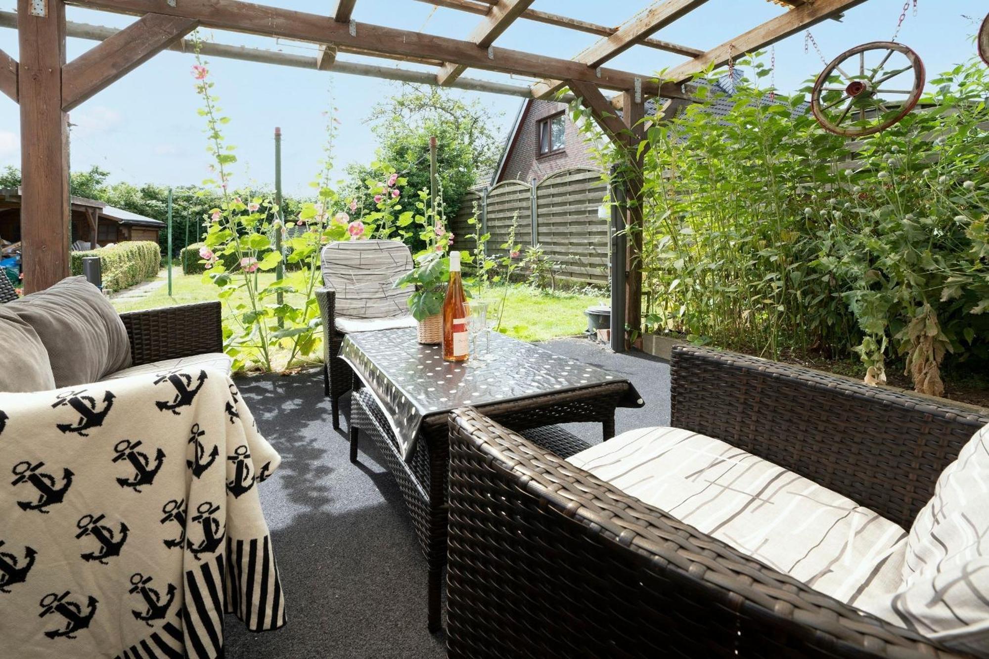 Apartamento Haus Waldfrieden Ferienhaeuschen Waldfrieden Haffkrug Exterior foto